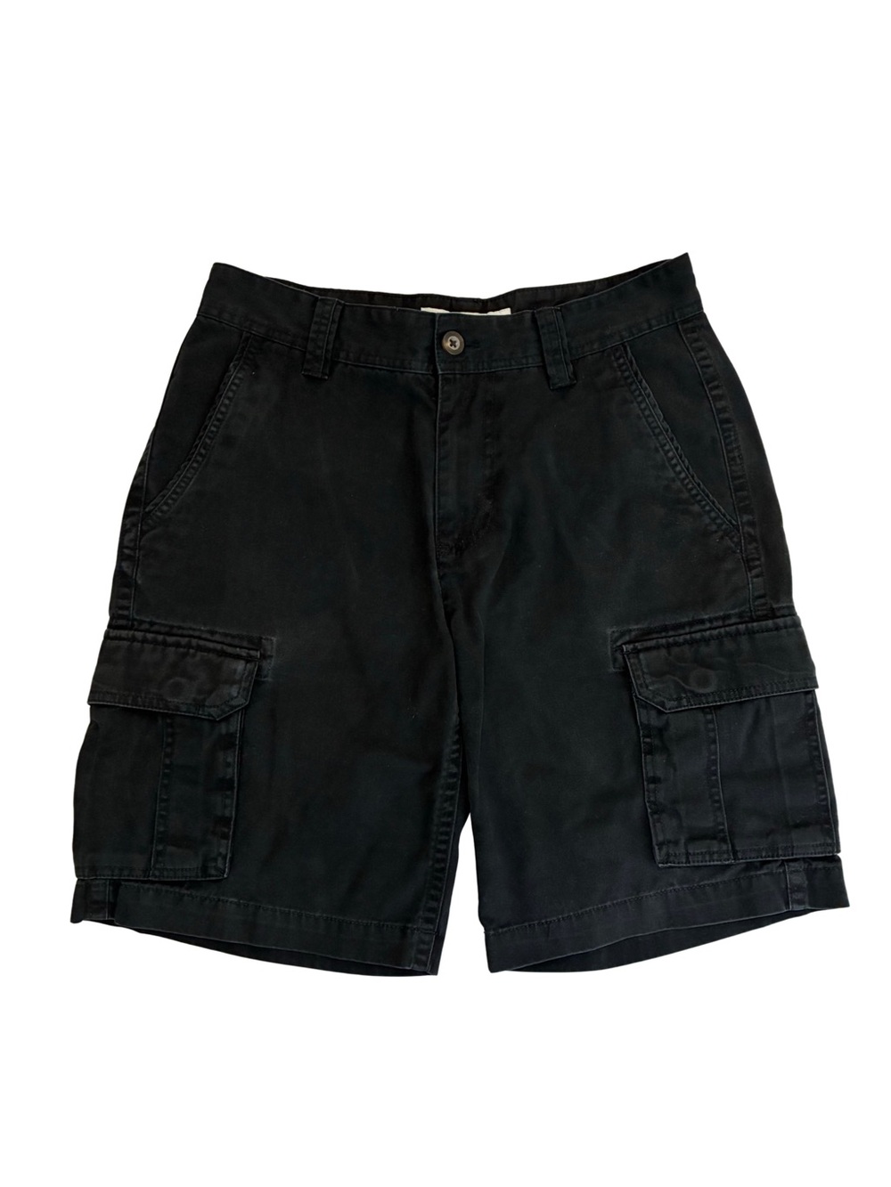 Men’s Black Cargo Shorts - Size 30